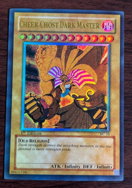 YU-GI-OH! CHEER-CHOST DARK Master 1st Edition ATK Infinity DEF Infinity 137.72 - PicClick UK YU-GI-OH! CHEER-CHOST DARK Master 1st Edition ATK Infinity DEF Infinity 137.72 - PicClick UK