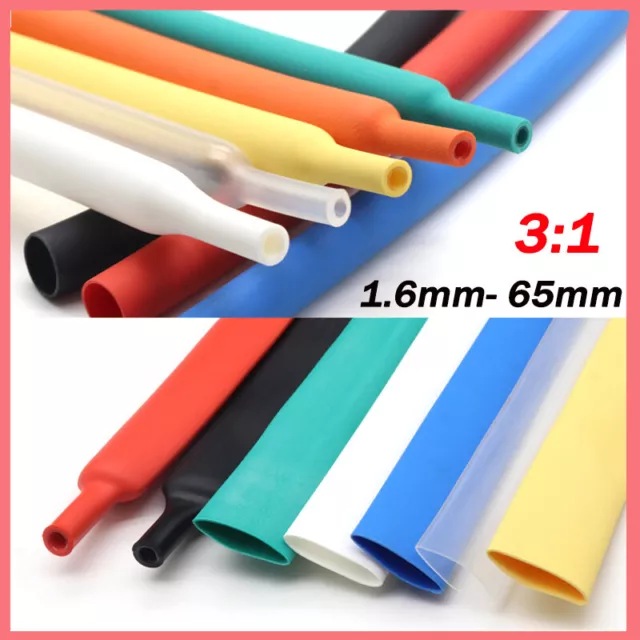 Marine Grade Heat Shrink Tube Dual Wall Heat Shrink Tubing Glue Inside Fast Wrap