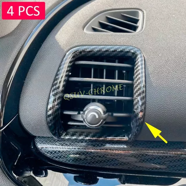 FÜR MINI CLUBMAN F54 Carbon Faser Auto Innenraum Seite & Mittlere Belüftung  EUR 47,28 - PicClick DE