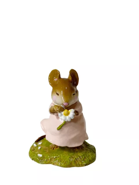 Wee Forest Folk “Loves Me” M-233 Mint Cond Vintage 1998 Retired Pink Dress