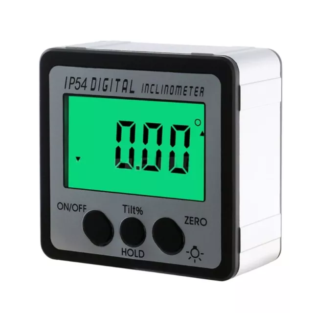 Digital Protractor IP54 Gauge Inclinometer Display Screen