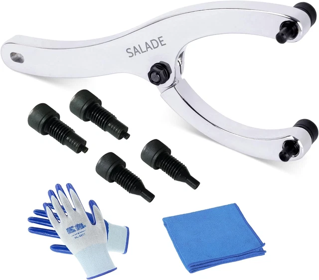 Salade Heavy Gland Nut Wrench,Adjustable Spanner Wrench,For Removing Hydraulic C