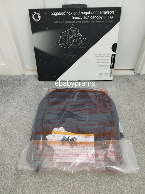 Bugaboo Fox / Cameleon  Breezy Sun Hood Canopy Stellar  Pram Pushchair