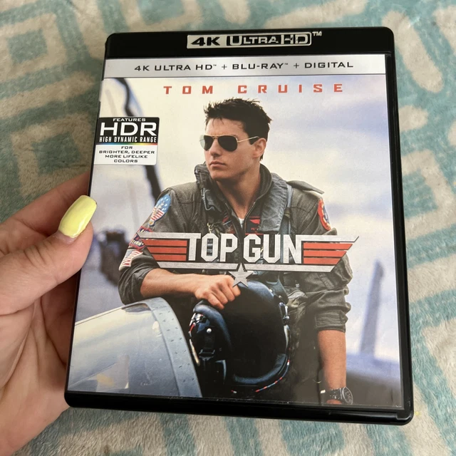 TOP GUN (ULTRA HD Bluray, 2disc set, 1986) 4K UHD Tom Cruise Val