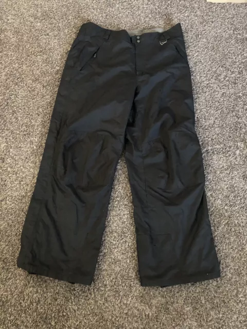 Alpine Design Snowboard/Skiing Black Wind & Water Proof Pants