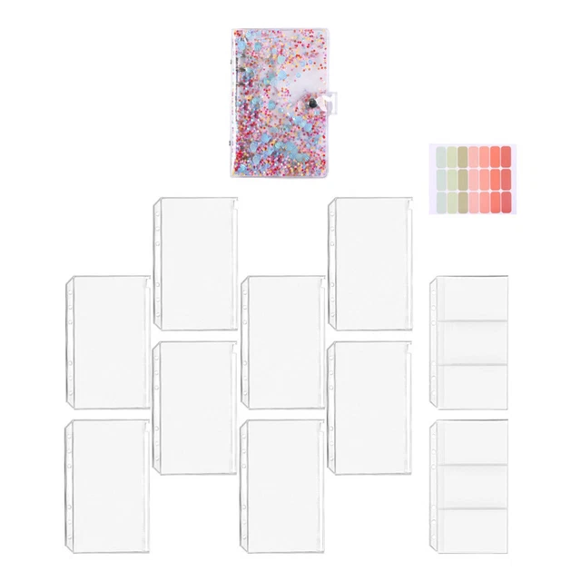 BUDGET BINDER BULK Stickers Planner Mini Office Supplies Book Wallet