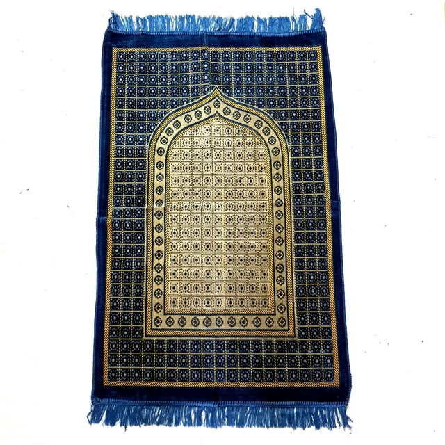 Tapis De Prière De Voyage - Namaz Seccade - Polyester - Islam
