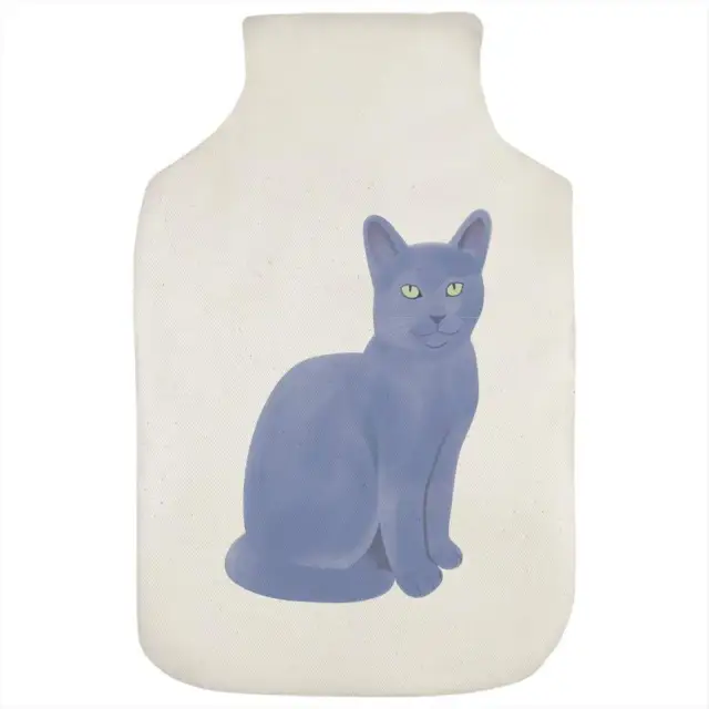 'Gato Azul' Botella de Agua Caliente Funda (HW00011626)