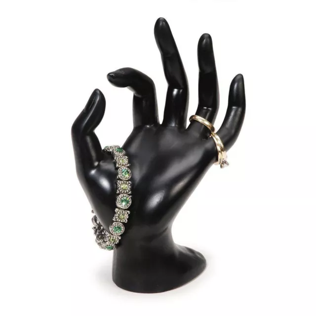 Mannequin Hand Finger Ring Bracelet Bangle Jewelry Display Stand Holder Glove^ob