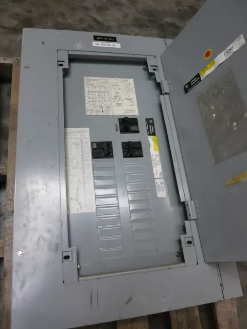 GE AQF1241ATX 100A Main Breaker Panel Board 120/240V 1PH 3W 100 Amp AXB4