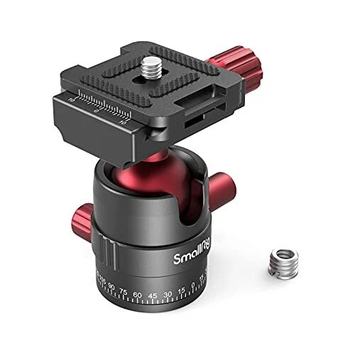 Tripod Ball Head 360 Degree Rotating Panoramic Ballhead with 1/4 inch 3034