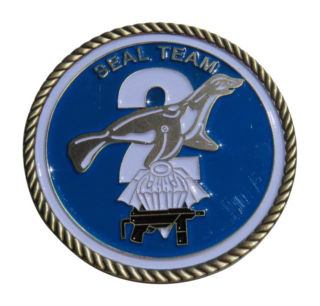 US NAVY SEAL Team Two Challenge Coin 11 24.95 PicClick