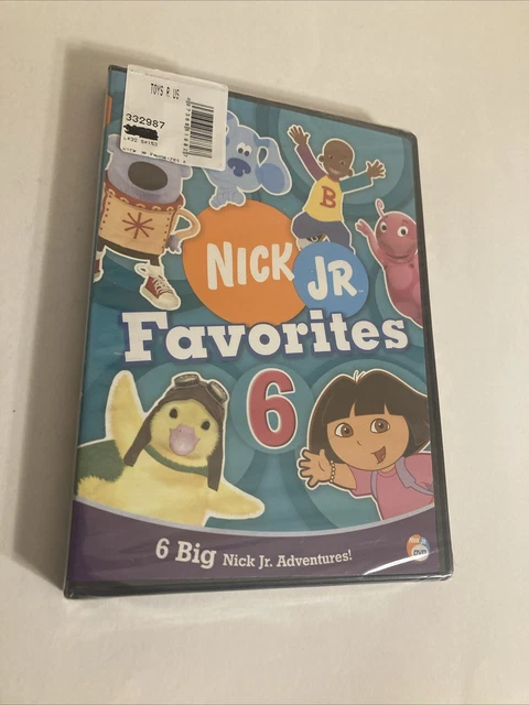 NICK JR FAVORITES Volume DVD (NEW/SEALED/RARE)