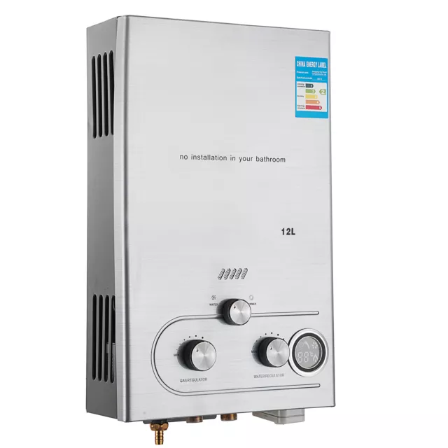 12L Propane Warmwasserbereiter Warmwasserspeicher Durchlauferhitzer LPG Boiler 2