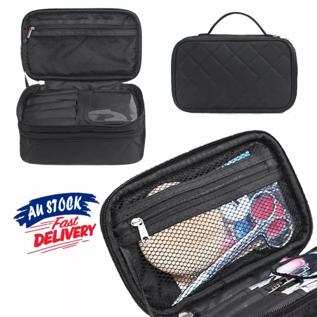 Women Travel Cosmetic Make-up Bag Toiletry Holder Washing Beauty Case Pouch