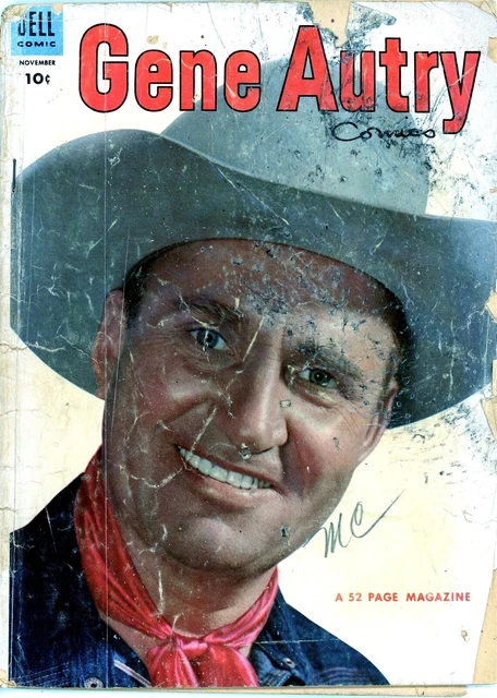 Gene Autry Comics #81, 1953 Dell, , George Kell-Boston Red Sox Wheaties Ad