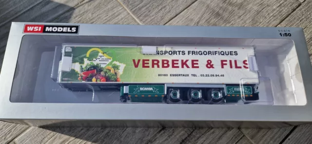 Wsi Remorque Transports Verbeke pour Camion 1/50