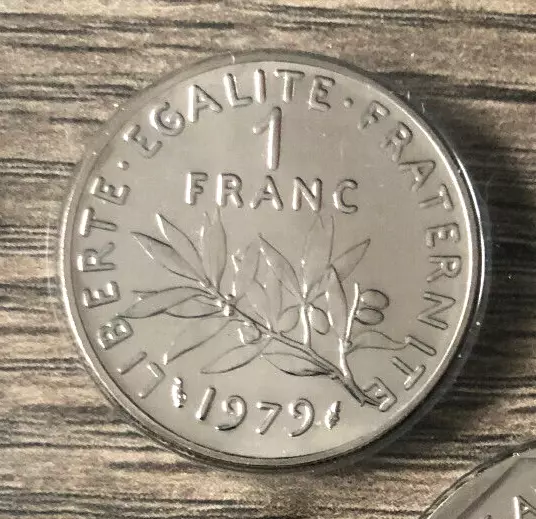 1 Fr Semeuse 1979 Sous Scellé