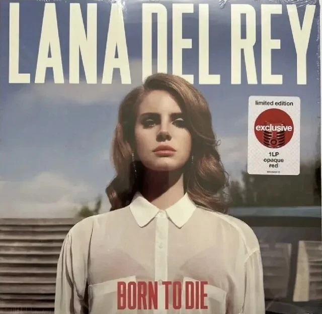LANA DEL REYBORN TO DIE LP OPAQUE RED VINYLTARGET EXCLUSIVE Presale