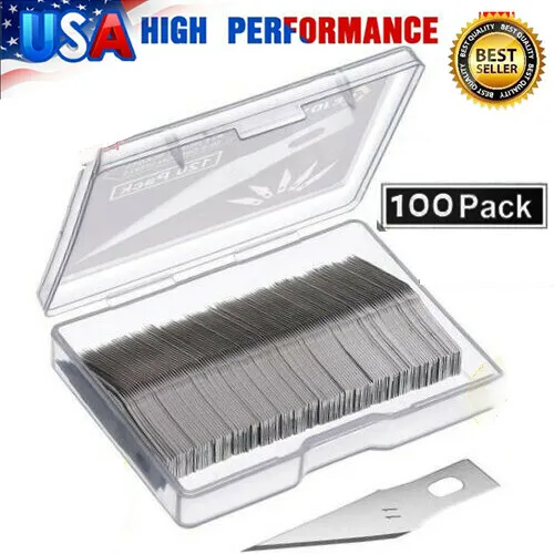 100 PCS Blades #11 style for Exacto x-Acto Hobby For Multi Tool Crafts with BOX