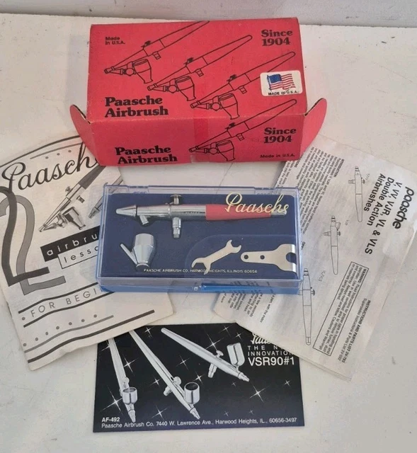 Coffret Aérographe L. Fisher Paris Double Action - Occasion - Pour Peinture Et Dessin