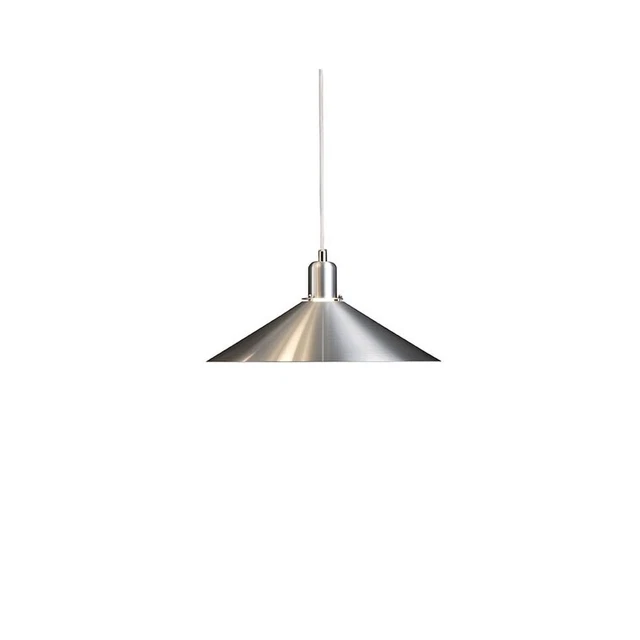 lampada TipTop Pandul design danese 48 cm danneggiata color acciaio