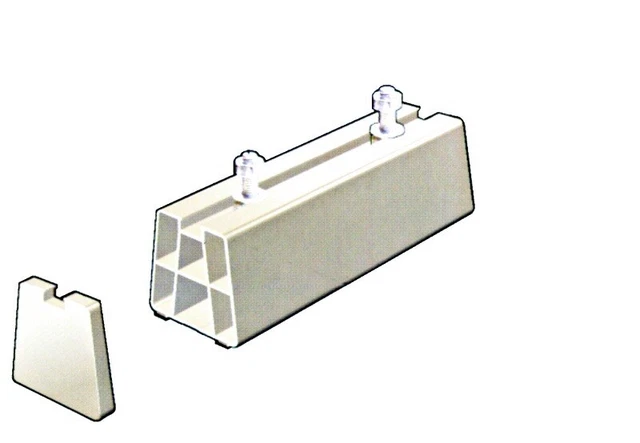 Kit 4 Supporti Pavimento Per Condizionatori E Gruppi Frigo Neri 3000kg