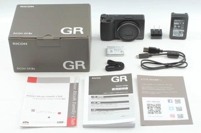 463 Shots 【TOP MINT in Box】 RICOH GR IIIx 24.2MP APS-C Digital Camera From Japan 2