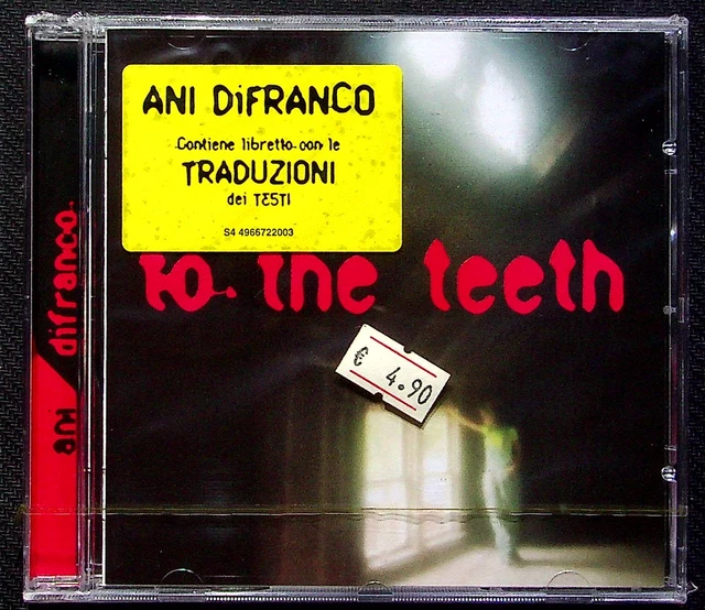 Ani DiFranco To The Teeth Cd Sealed