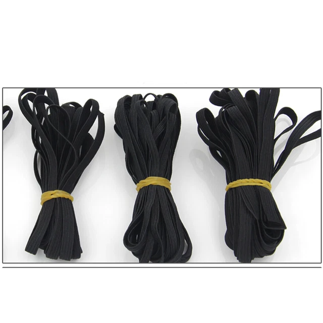 5m Gummiband 2cm Breite - Nylon Gummibänder Zum Nähen In Grau