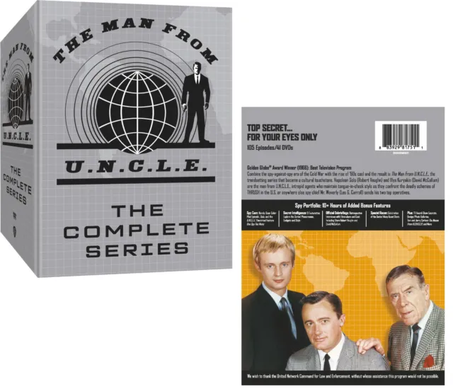 THE MAN FROM U.N.C.L.E. (1964-1968): COMPLETE UNCLE TV Series - NEW US Rg1 DVD