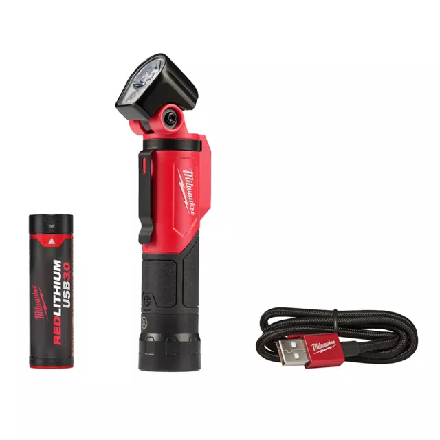 Milwaukee 2113-21 USB Rechargeable Magnetic Pivoting Flashlight w/ 500 Lumens