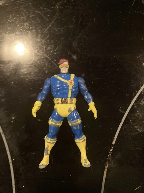 Vintage X-Men Steel Mutants Diecast CYCLOPS Action Figure 1994 Marvel