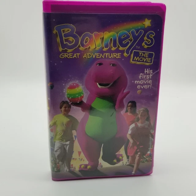 1998 BARNEY’S GREAT Adventure The Movie Vhs Video Tape Actimate