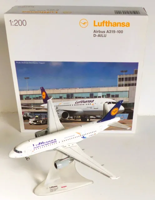 Lufthansa - Airbus A319-100 "Verden", D-AILU, Maßstab 1:200, Herpa Wings