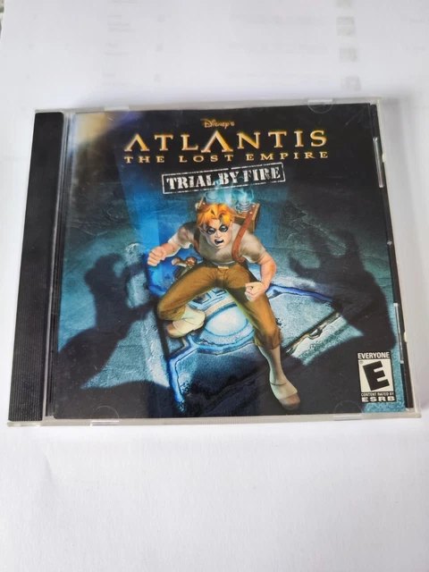WINDOWS PC - CD-ROM Game Atlantis The Lost Empire - Trial by Fire ...