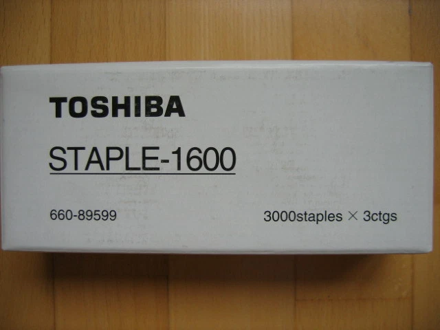 Heftklammern 660-89599 Toshiba • Neu/Ovp
