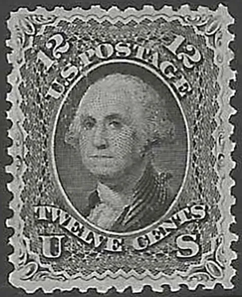 SC#69 - 12c George Washington Perf 12 Mint Regummed w/Cert