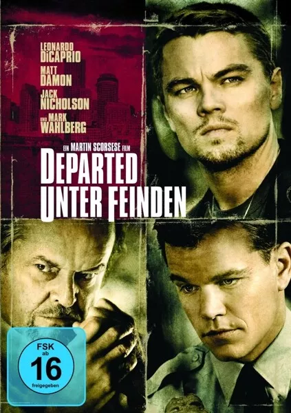 Departed: Unter Feinden - Leonardo Dicaprio,Matt Damon,Jack Nicholson   Dvd Neuf