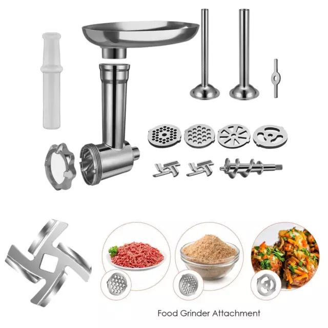 Food Grinder Attachment for Meat Mincer Accessory, Easy to Grind