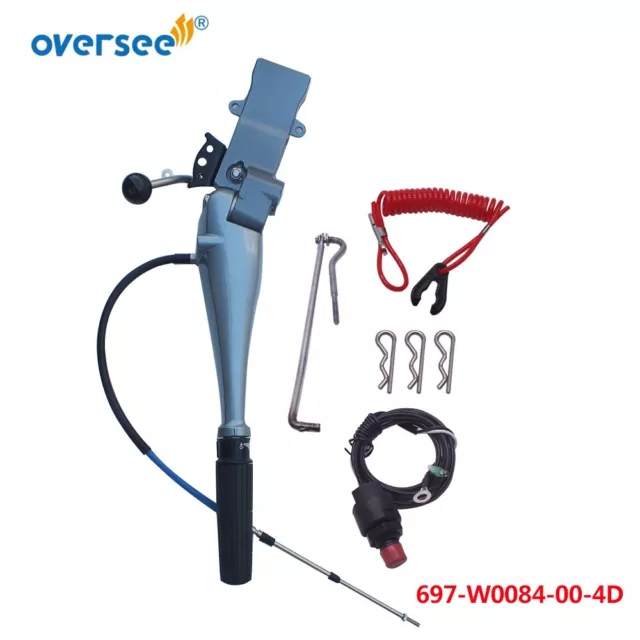 663-42111 Steering Tiller Handle Assembly For Yamaha Outboard 2T 48HP 55HP