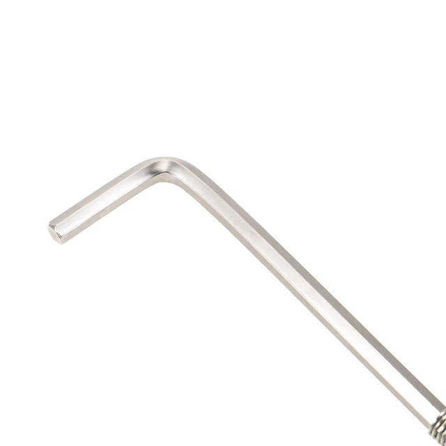 Hex Clé Set, 8 in 1 L Forme Combinaison Clé Anneau(Ton Argent) 3