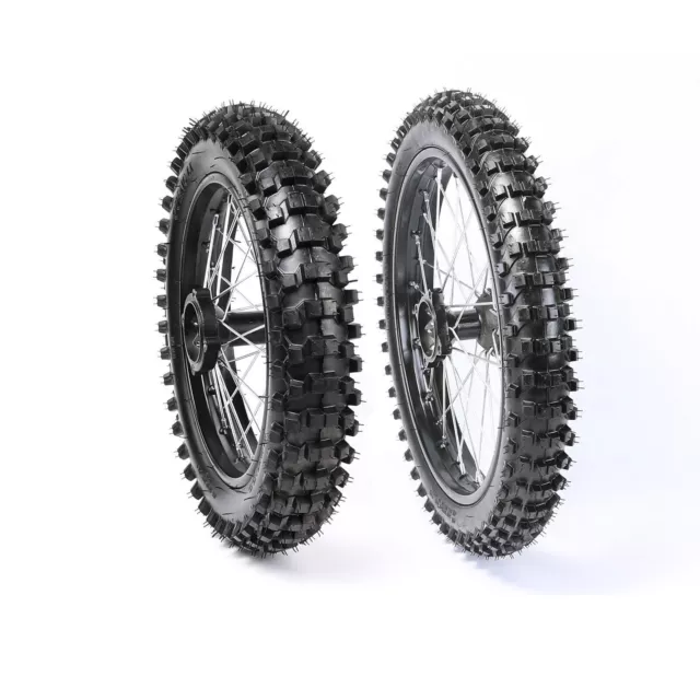 17'' +14'' Wheel Rim Tire for Pit Dirt Bike Apollo SSR YZ85 CRF50 140cc 150cc US