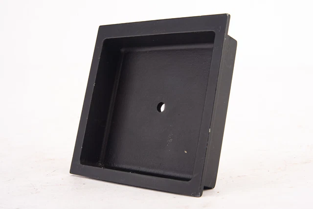 Placa de lente empotrada Calumet Series 400 Masterview tipo órbita 4x4 22 mm BLANCA V17