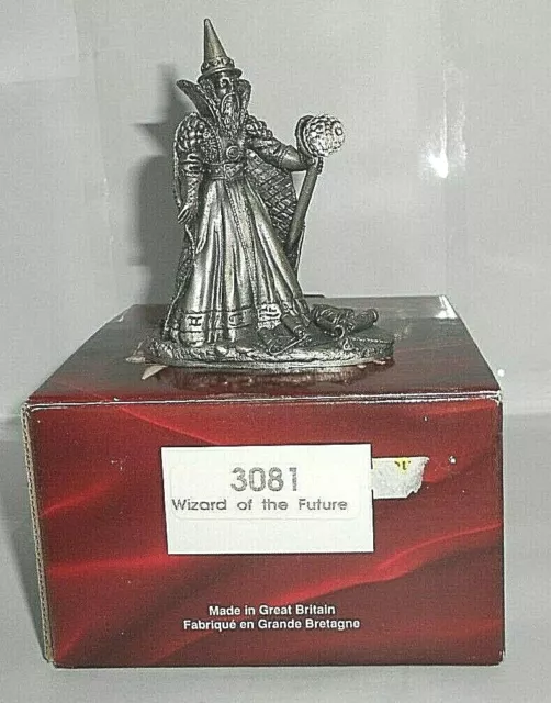 Myth and Magic - WIZARD OF THE FUTURE - Tudor Mint - RARE WIZARD FIGURE - Boxed