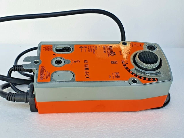 BELIMO SFU-S2 Damper Actuator Open/Close, 20Nm,19.2 -264 VAC, 21.6 -137 DC # NEW