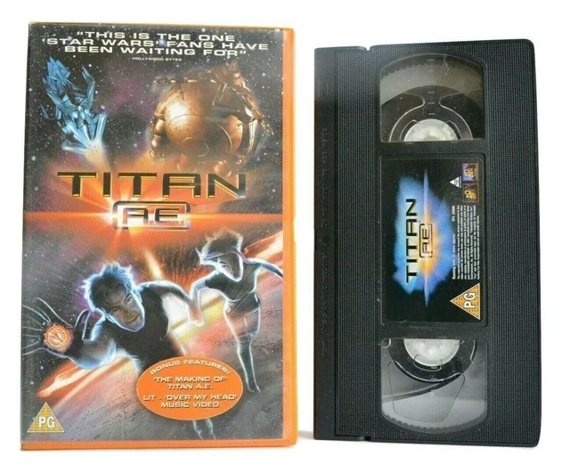 TITAN A.E. VHS 2000 Animated Sci-Fi Film £14.99 - PicClick UK