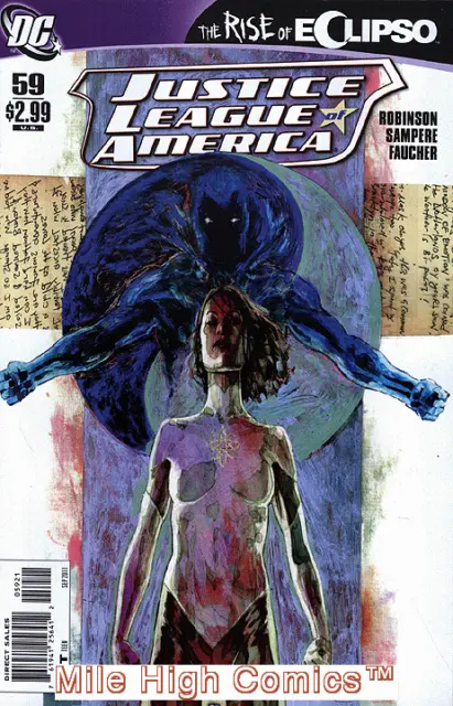 JUSTICE LEAGUE OF AMERICA  (2006 Series)  #59 VARIANT Near Mint Comics Book