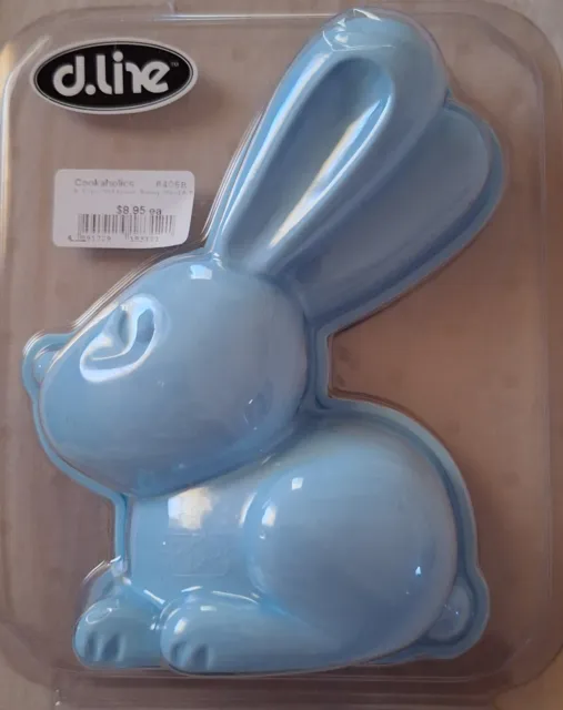 Easter Bunny Sitting Rabbit Mould - Jelly Chocolate Marshmallow - Silicone Mould