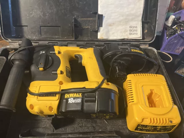 dewalt sds cordless hammer drill 18v